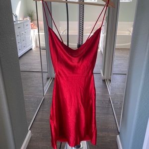 Princess Polly red mini dress